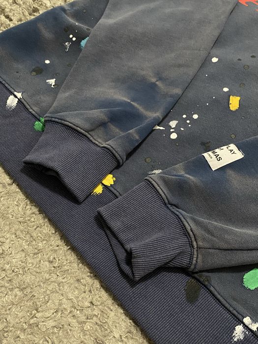Худі чоловіче LANVIN x GALLERY DEPT оригінал з фарбою MADE IN USA