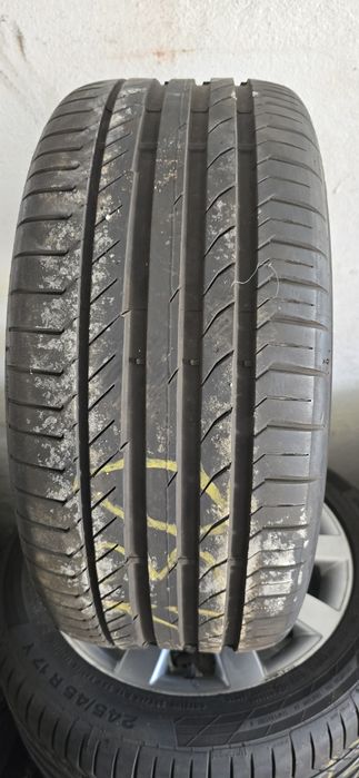 Felgi z oponami audi 17 cali 5x112