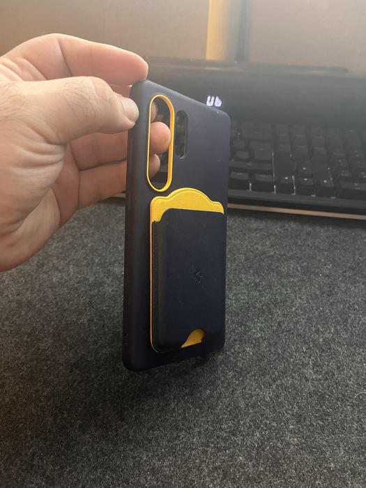 Capa e Carteira Magsafe Spigen para Samsung Galaxy S25 Ultra