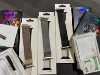 Kit Pelicula Pulseira - Apple Watch 1/2/3/4/5/6/SE/7/8/9/Ultra