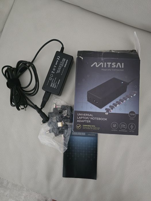 Adaptador Universal para Portátil/Notebook Mitsai de 70W.