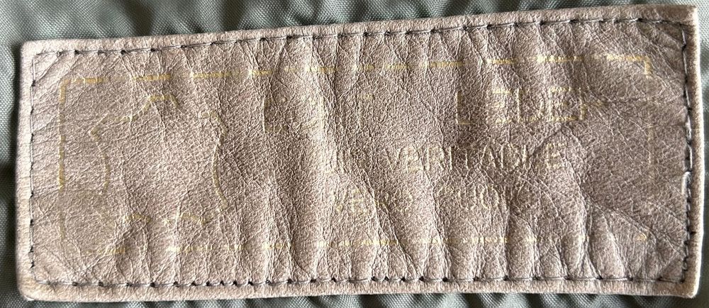 Casaco Vintage Pele Couro ECHT LEDER Tamanho S