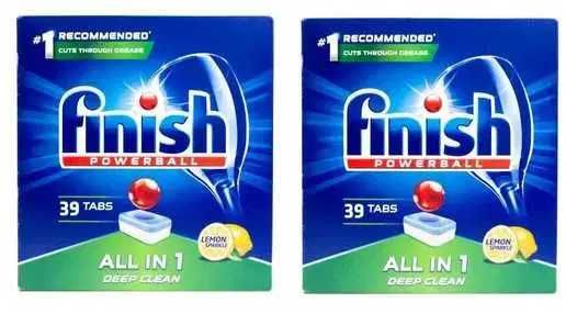2x Tabletki do zmywarki all in one (wszystko w jednym) Finish 39 szt.