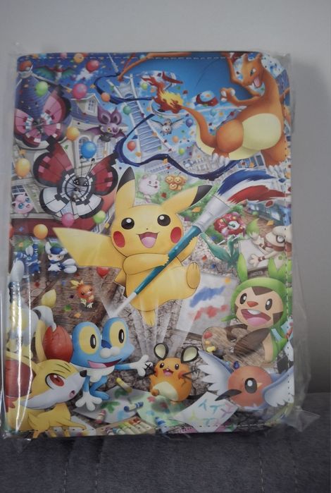 Skórzany album plus Duży box kart