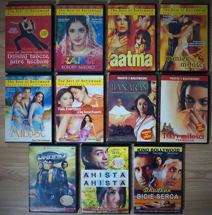 Kolekcja filmowa Bollywood - 20 filmów - Mega HITY !