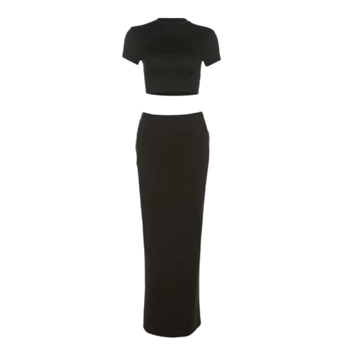 Damski letni komplet Top + Spódnica rozmiar S