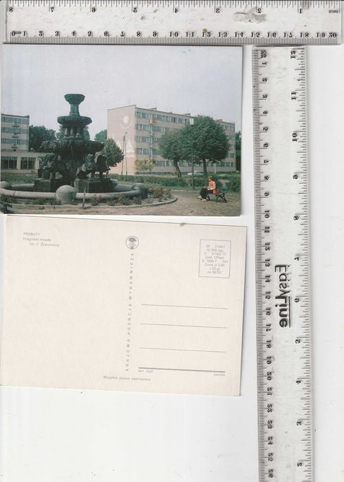 Prabuty Fragment miasta fot. Z. Żyburowicz okres PRL