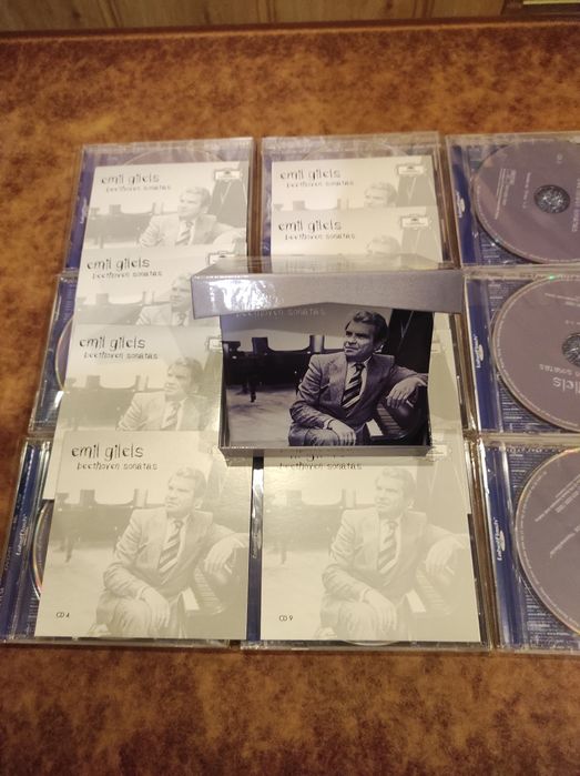 Бокс-сет фортепианных сонат Бетховена на фирменных дисках