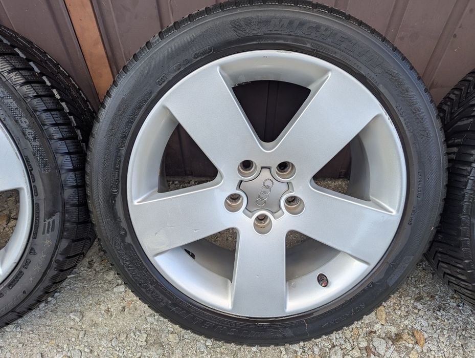 Koła Audi VW Seat 5x112 235/45r17  7.5" et45 opony  zimowe dot 24r