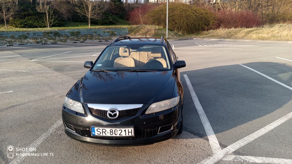 Mazda 6 LPG 2.3 Lift fabryczny 166km najbogatsza wersja.