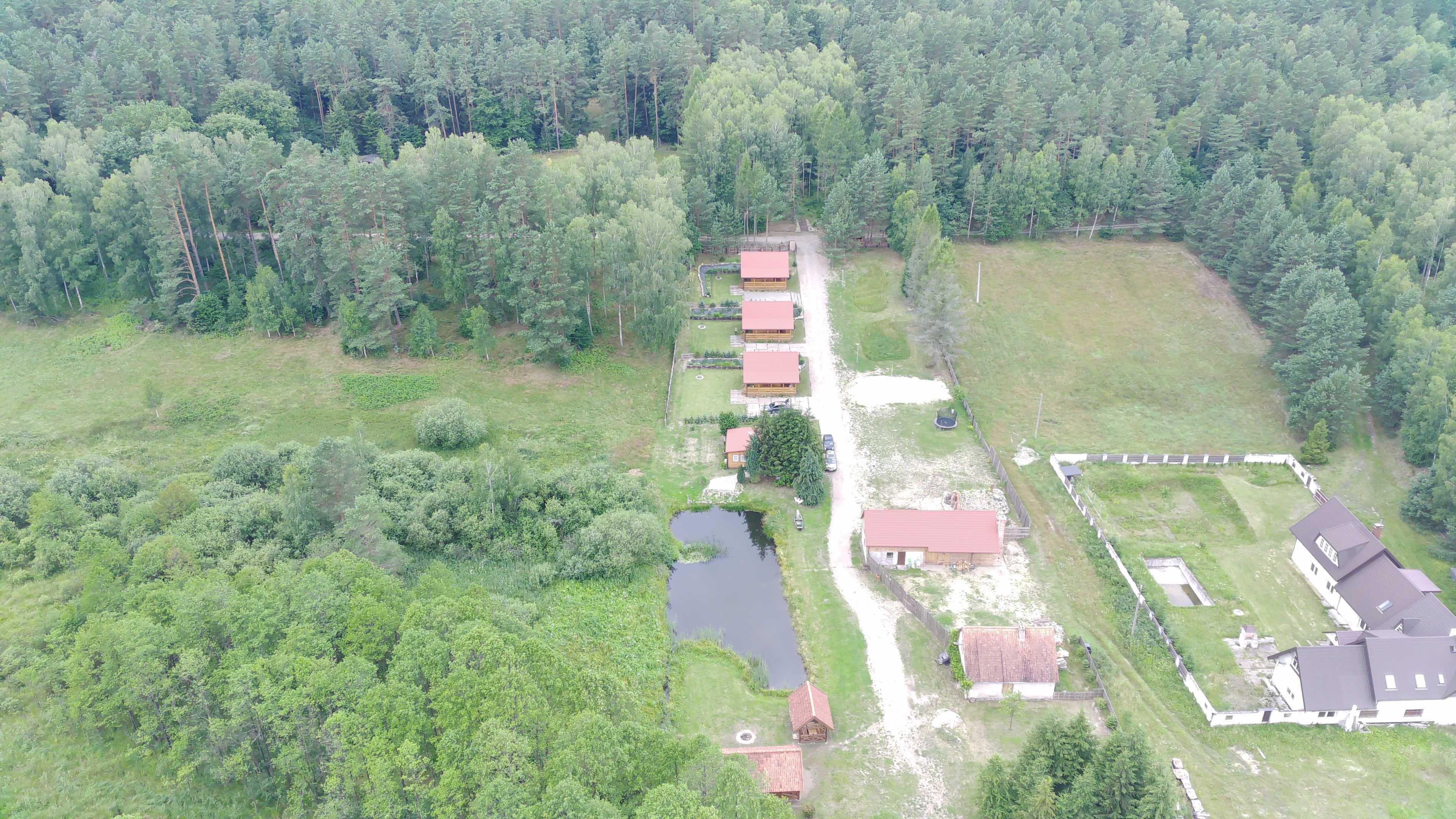 NOWE domki letniskowe,, Lisie Bagno,, Mazury Miłomłyn wynajem