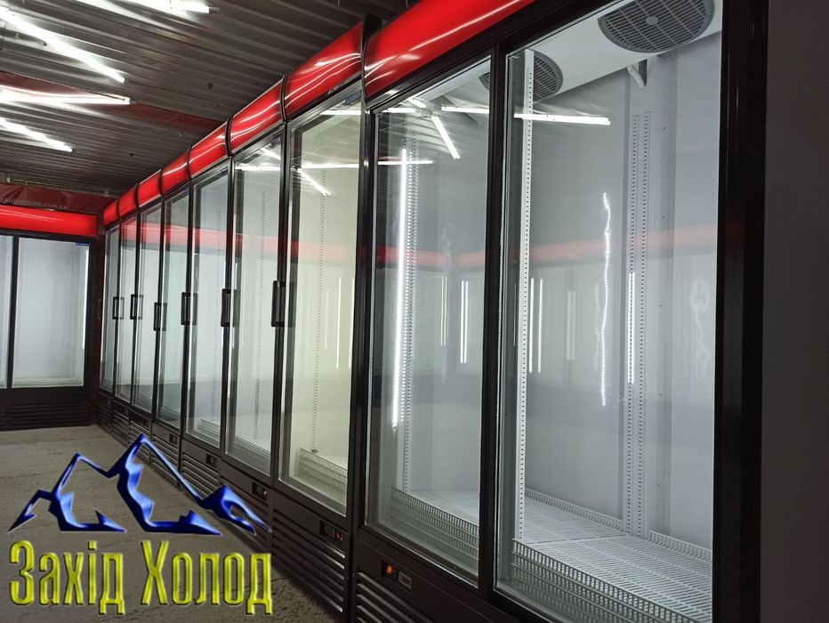 Холодильна вітрина шафа вітрини холодильні Однодверні Двохдверні