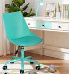 Fotel biurowy ergonomiczny obrotowy regulowany zielony nowy