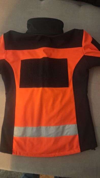 Kurtka Softshell ratownik medyczny fluo damska