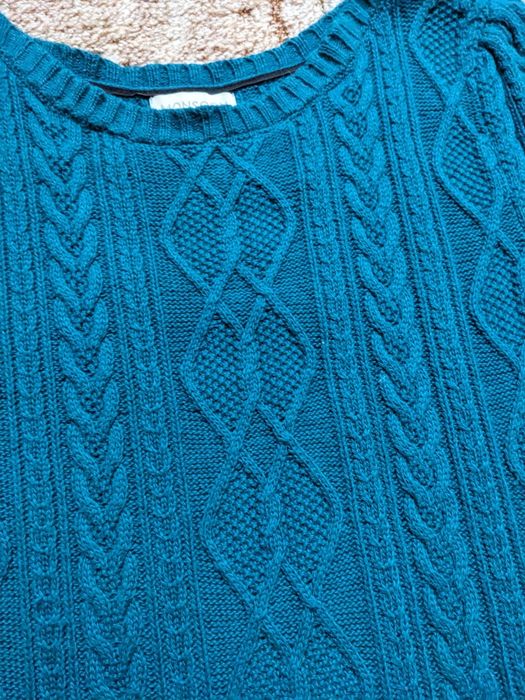 Платье туника вязанный трикотаж