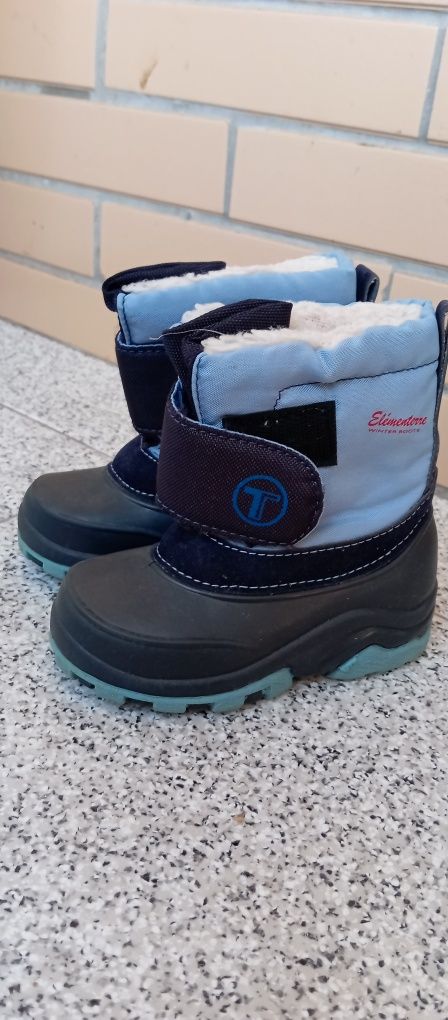 Botas de criança para neve inverno