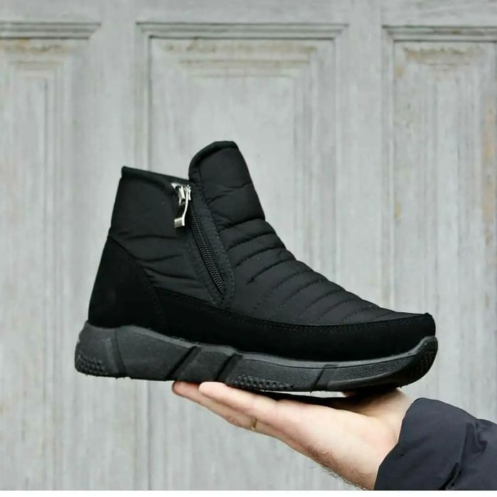 Чоловічі зимові черевики на хутрі термочеревики