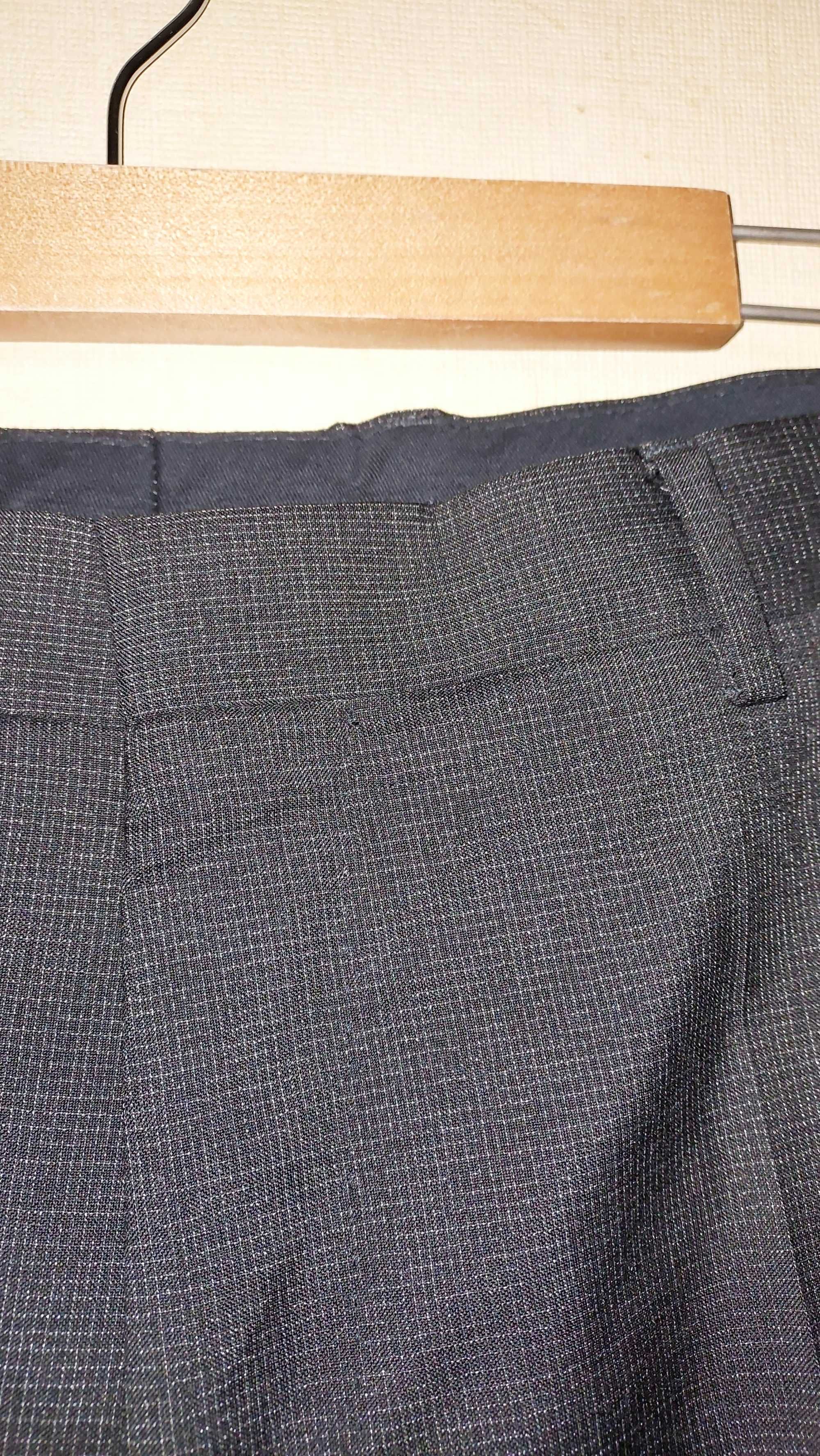 с QR-кодом 50 HUGO BOSS с шелком шерсть брюки