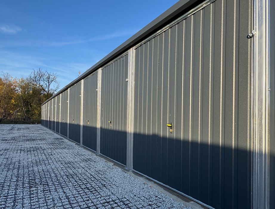 Garaż, magazyn 10m² Majków/Chmielnik prąd, monitoring, faktura