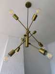Lustre com luzes