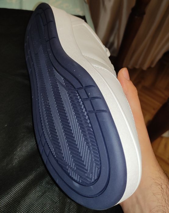 Новые кожаные белые кеды Puma оригинал размер 44 court classic lux