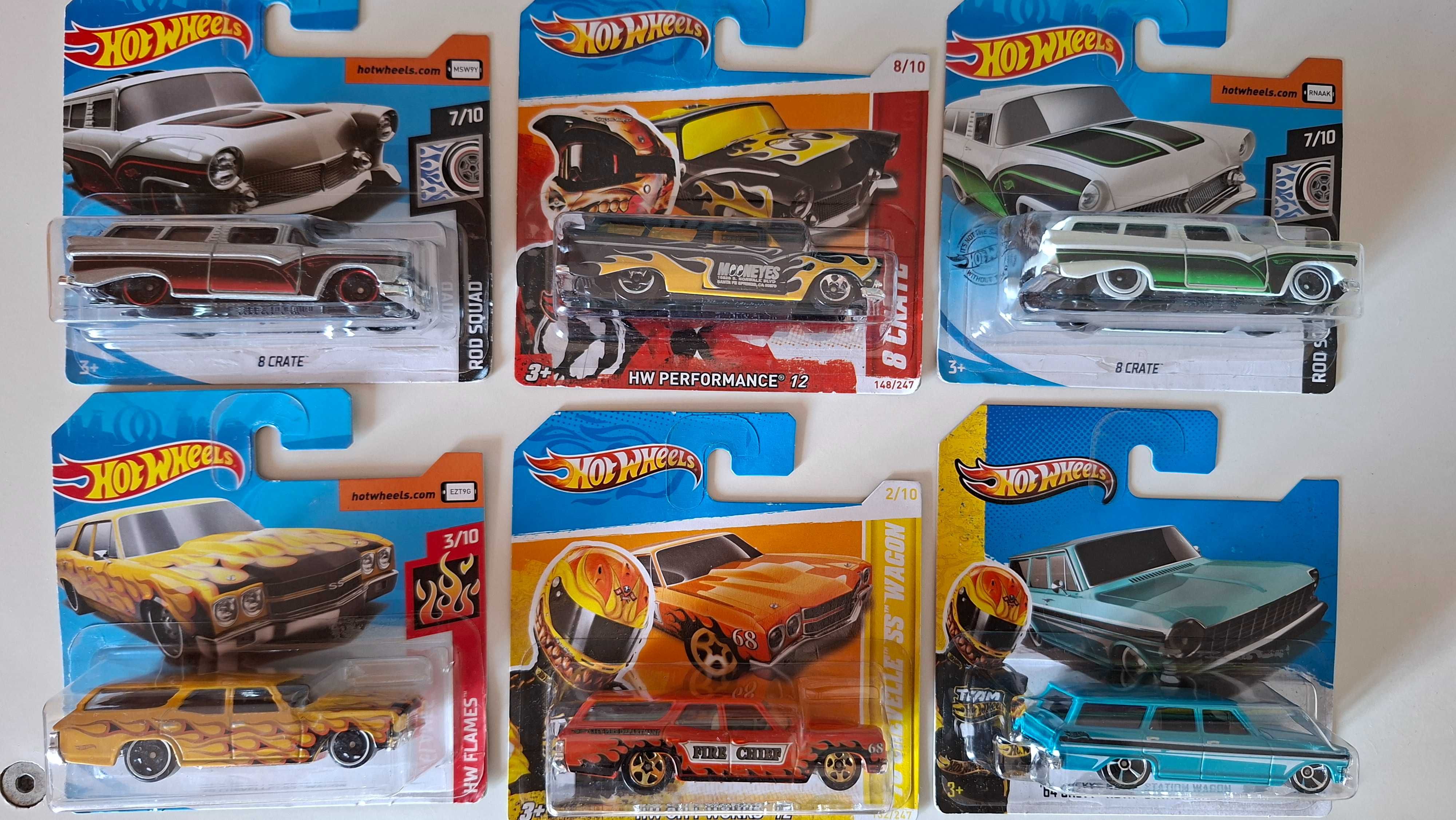 40 Hot Wheels Americanos