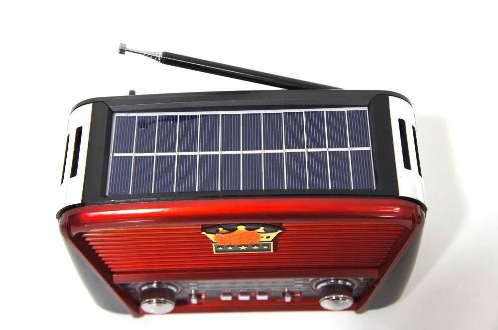 Radio domowe kuchenne solarne AKUMULATOR BLUETOOTH