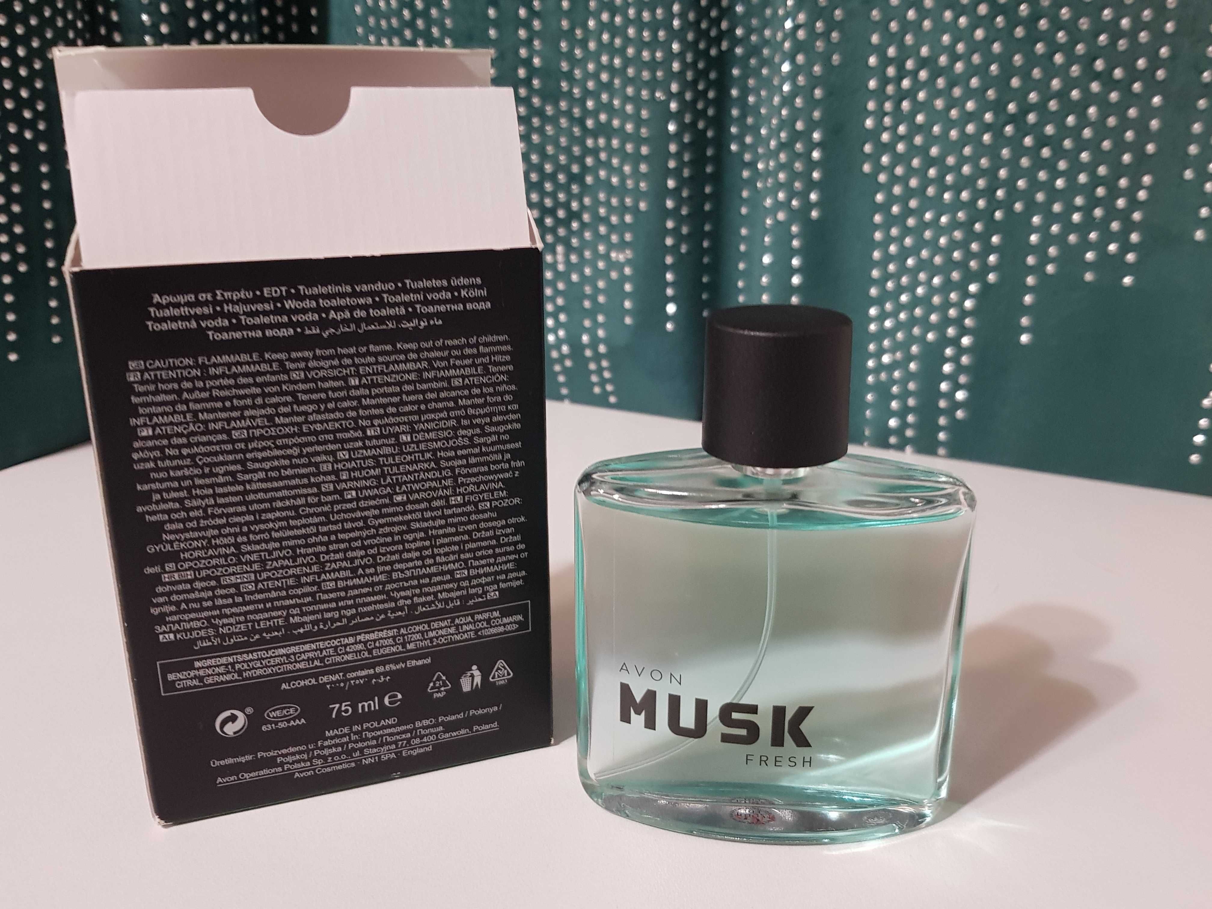 Woda toaletowa Avon Musk Fresh 75 ml