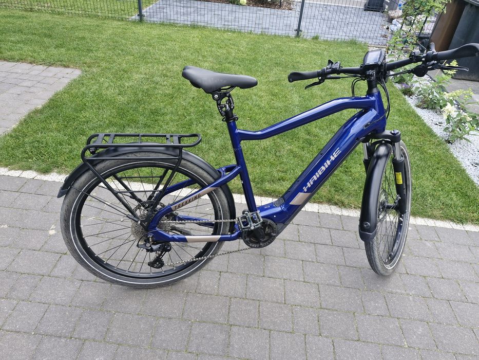 Haibike Trekking 7 speedbox + amortyzator  rozm. L w sztycy
