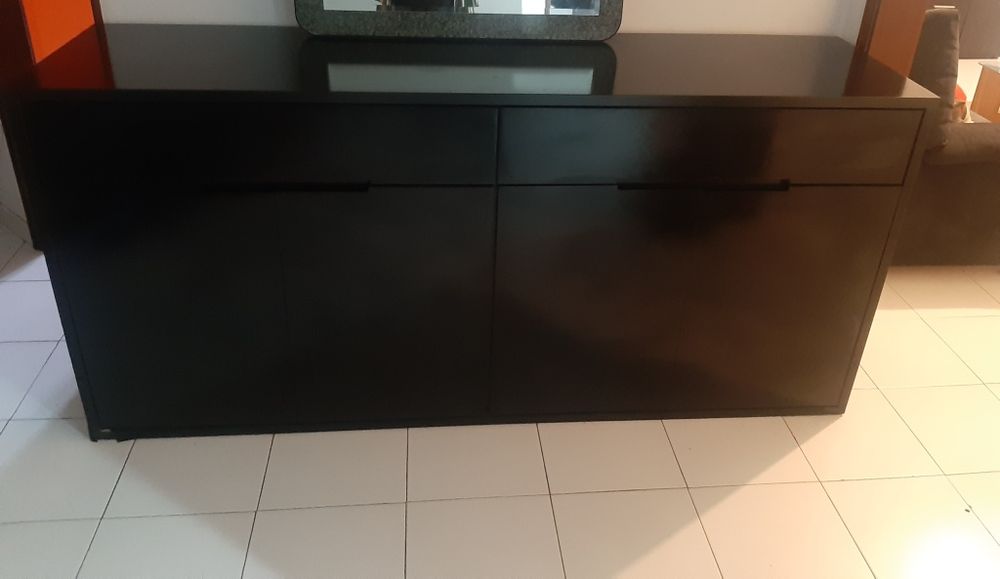 Mobília sala(3 aparadores) + sofá + poltrona