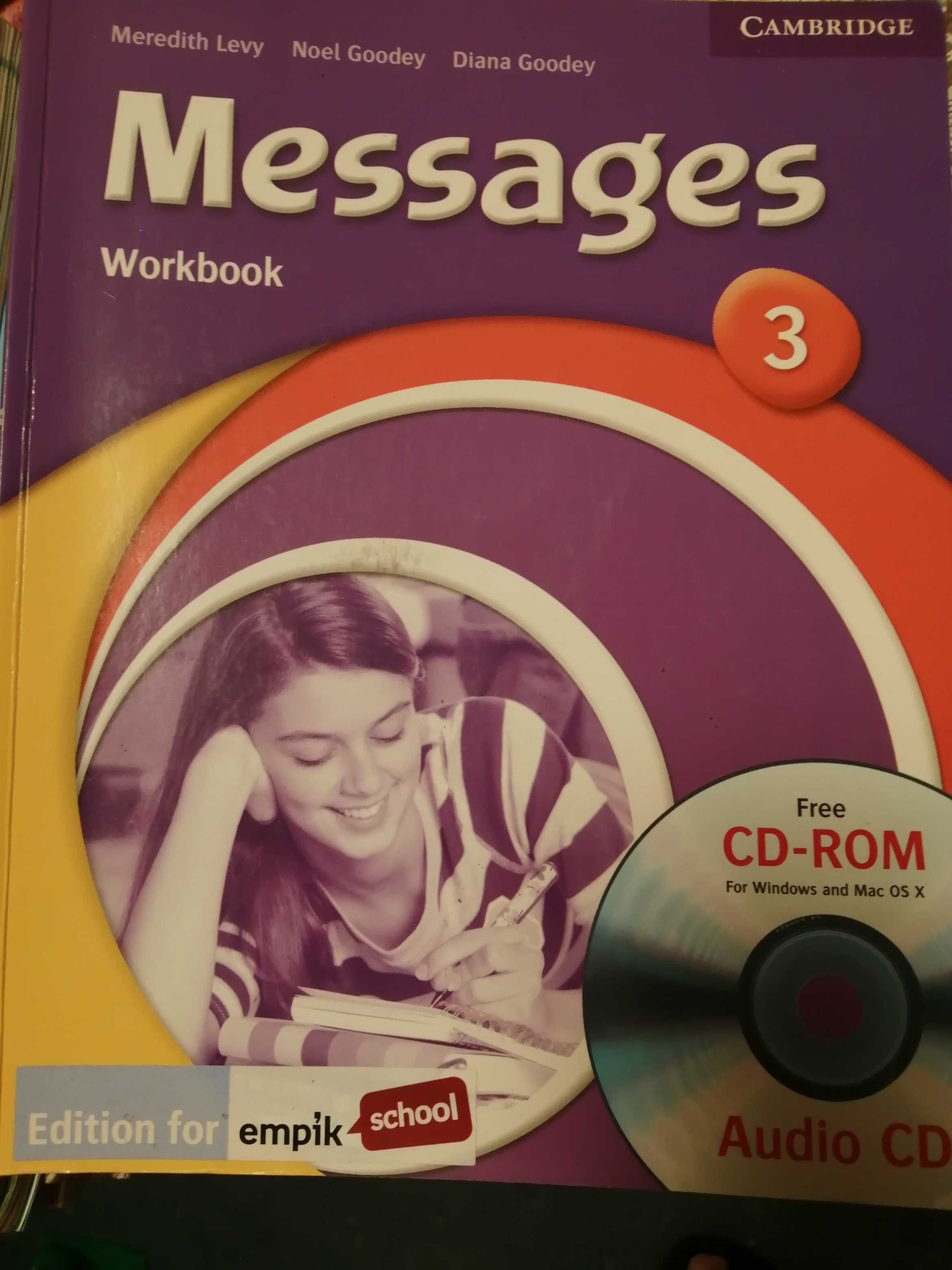 Angielski, Messages 3, Workbook, zeszyt ćwiczeń, Wyd. Cambridge, 2 egz