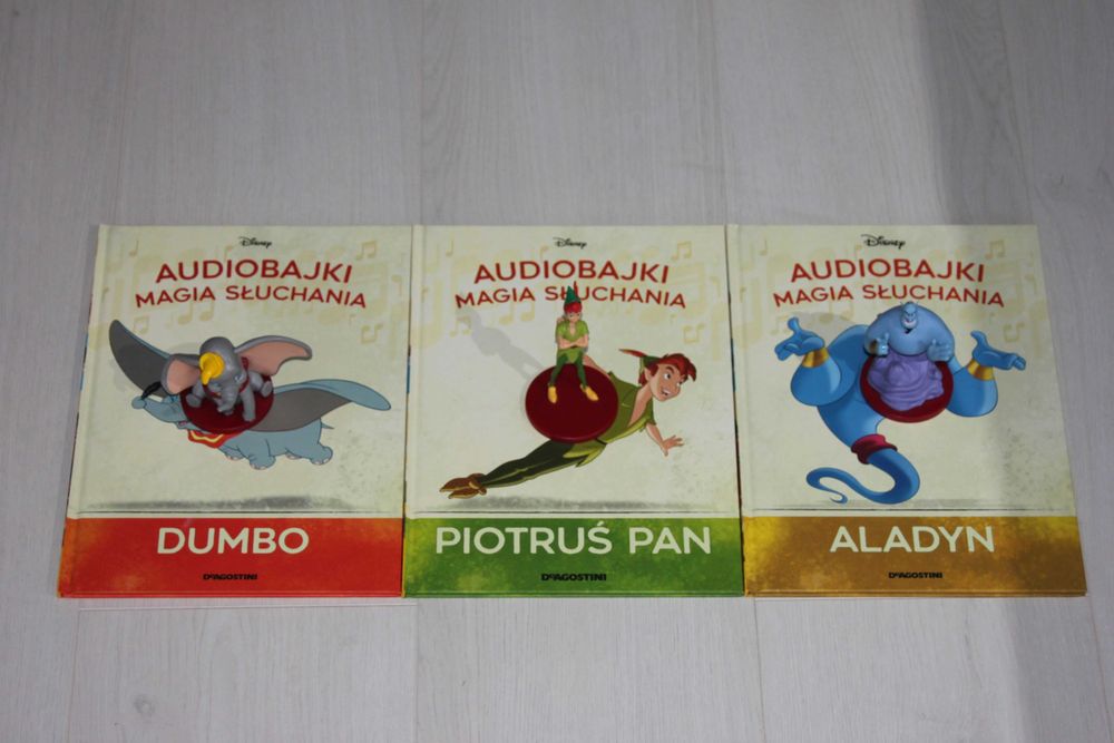 Disney Audiobajki Magia Słuchania 12sztuk /książki +figurki/