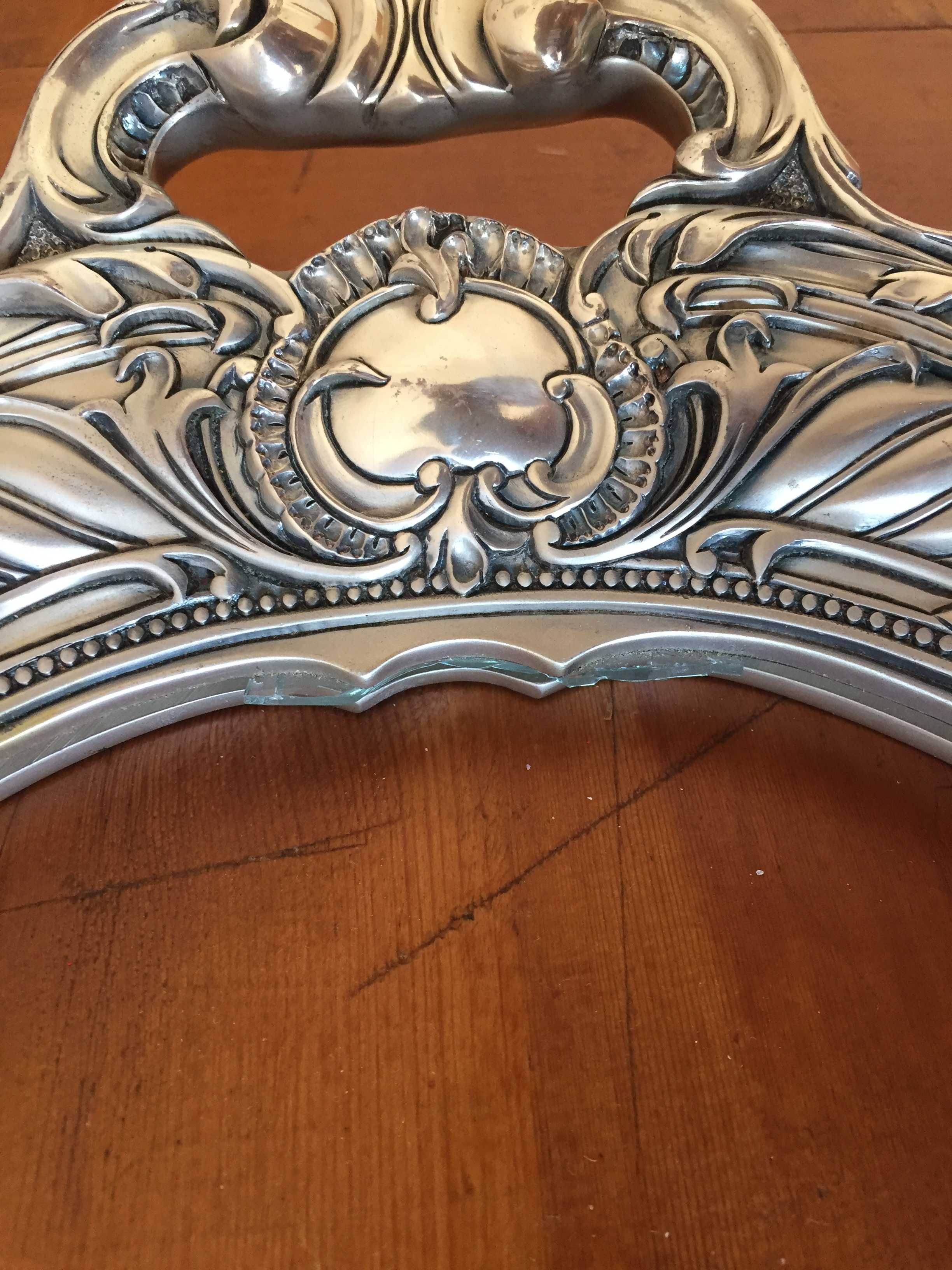 Moldura Tabuleiro Silver Resin