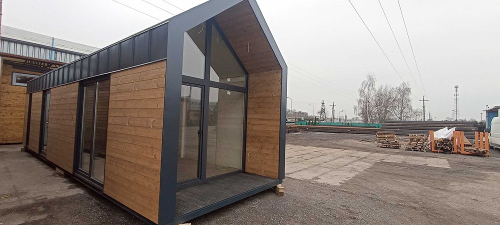 Dom modułowym mobilny do 35 m² letni. całoroczny bez pozwolenia. Raty.