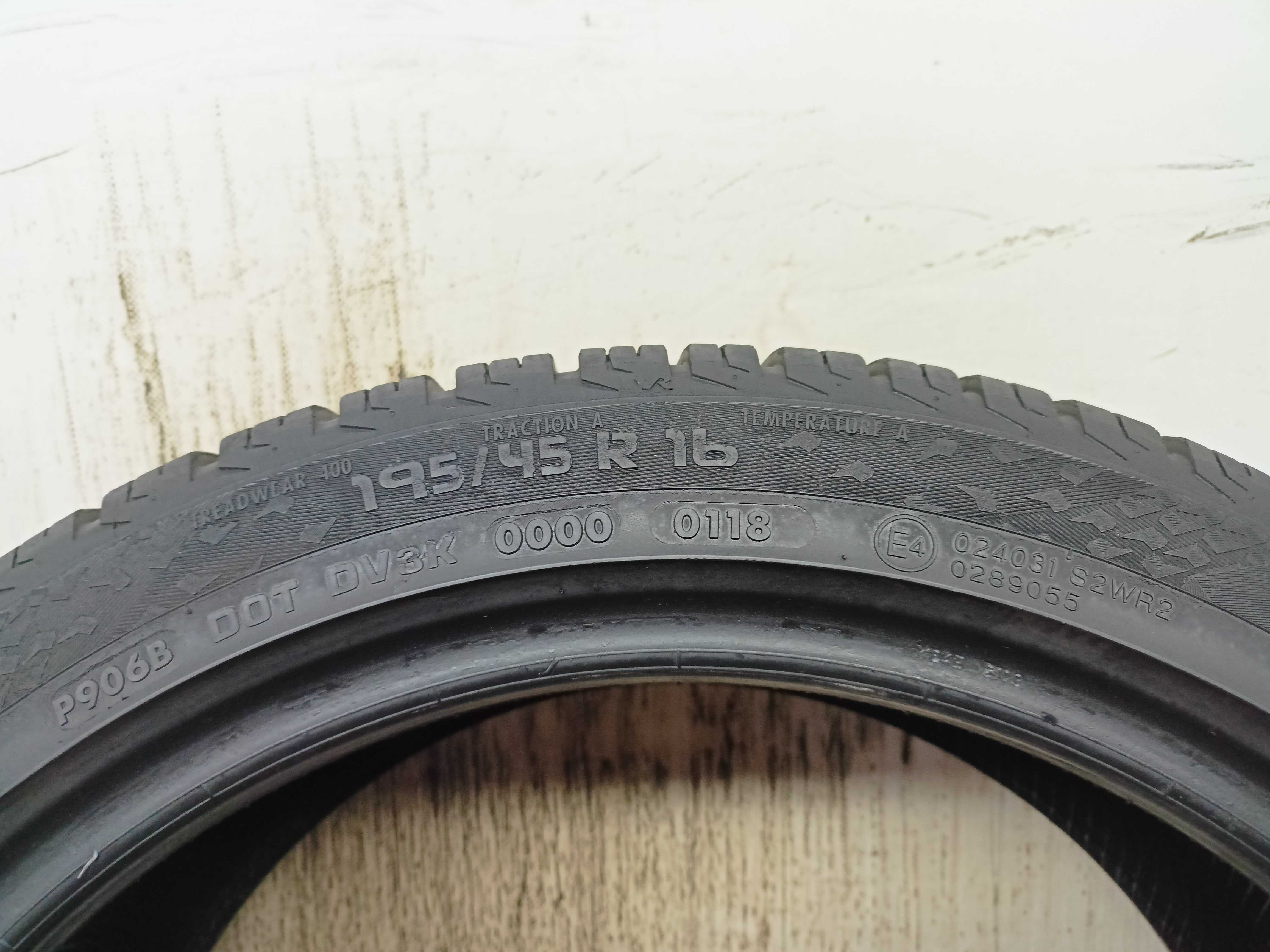 Vredestein Quatrac 5 195/45/16 2018rok 84V 6,1mm (4161)