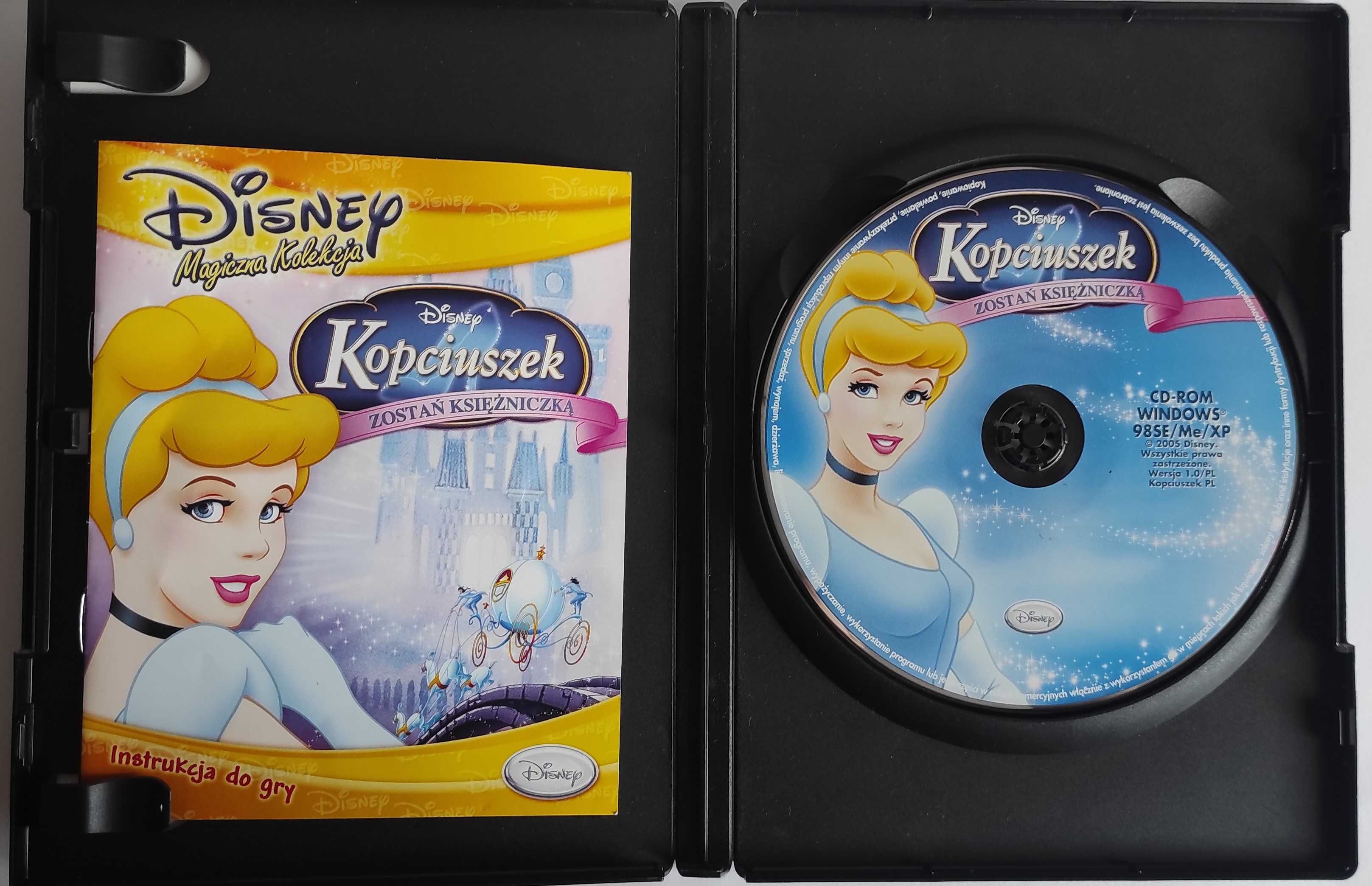 Gra komputerowa Disney Kopciuszek Zostań Księżniczką