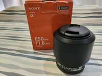 Sony E-mount 50mm f 1.8 OSS