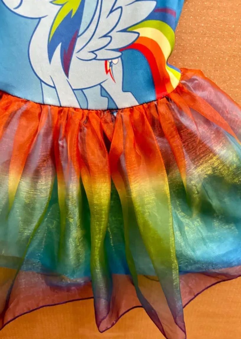 PONY Jednorożec, Unicorn SKRZYDŁA TIUL  NOWA 98