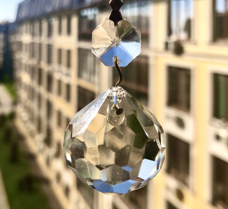 Хрустальные подвески Чехия для лютры . Хрустальные кристалы. Висюльки.