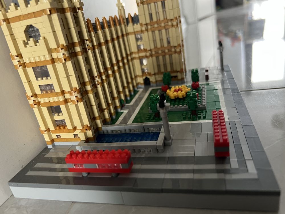 Klocki jak technic big ben londyn