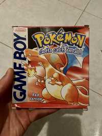 Pokémon Red Game Boy (caixa completa)