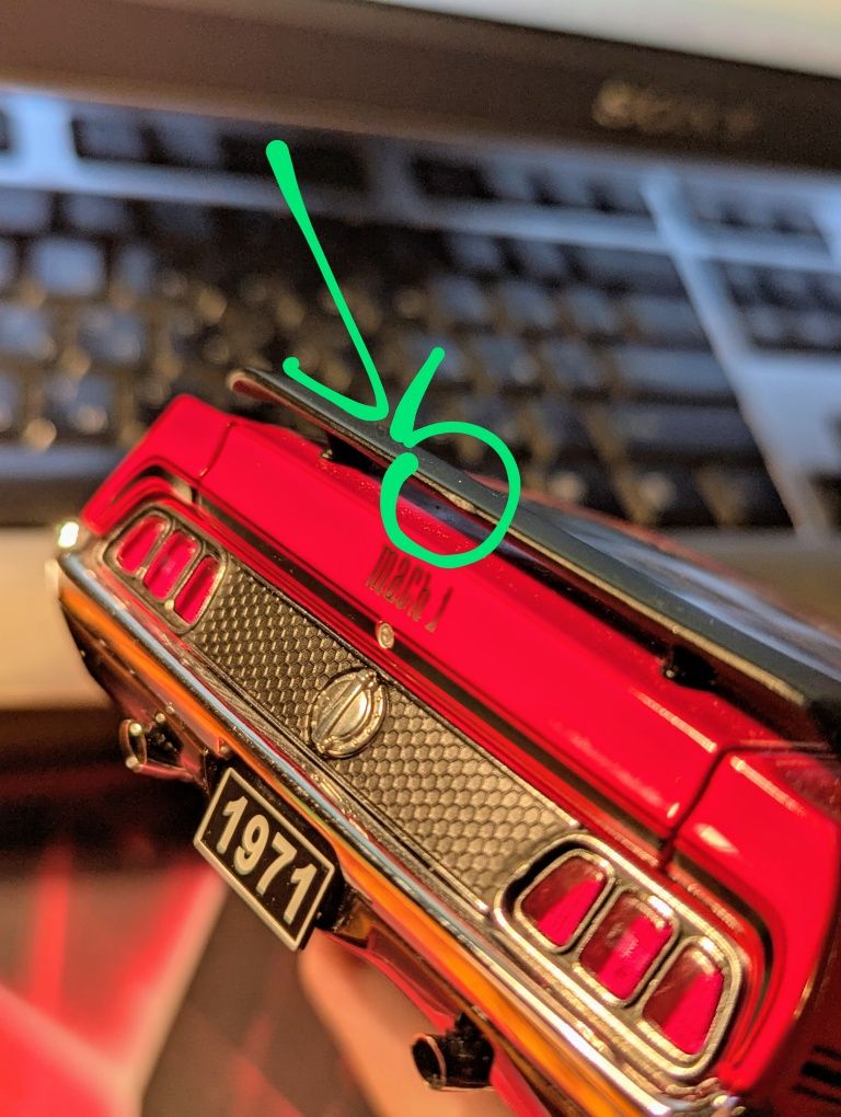 1/18 AutoArt 1971 Ford Mustang Mach 1 Fastbach Авто арт Мустанг Модель