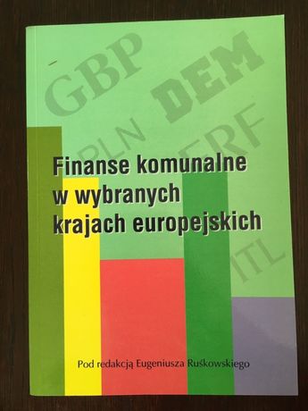 „Finanse komunalne w wybranych krajach europejskich” E. Ruśkowski