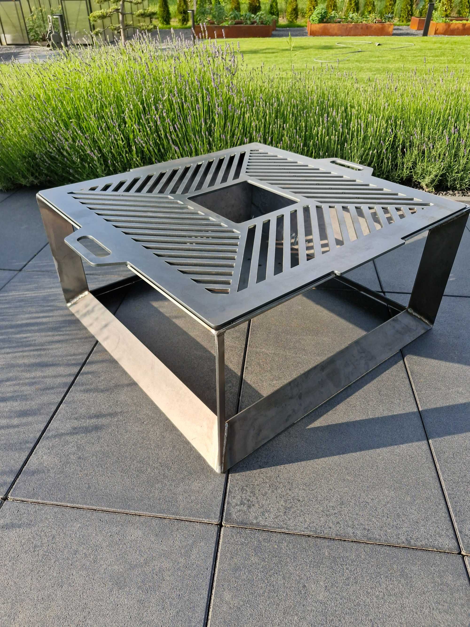 palenisko ogrodowe 4mm z rusztem 6mm o wymiarach 75x75 grill producent