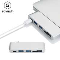 Card Reader карт ридер type c thunderbolt usb micro sd для MacBook pro