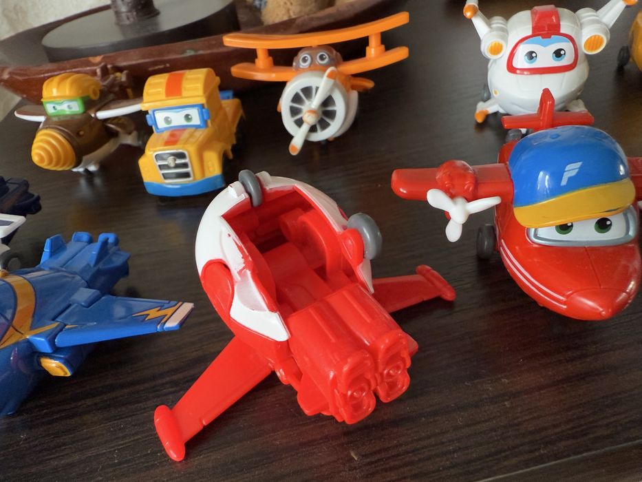 Супер крила, супер крылья, super wings міні трансформери літаки