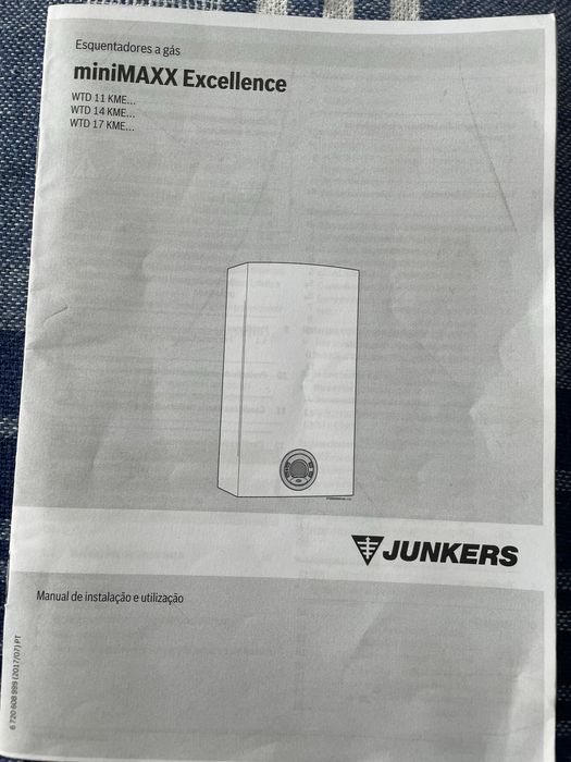 Esquentador Junkers 17 litros ventilado