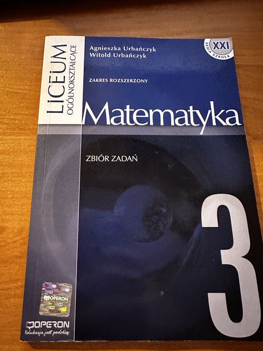 Matematyka zbior zadań zakres rozszerzony 3
