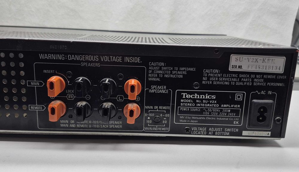 Wzmacniacz Technics SU-V2X 45W 8 Ohm; Komis Jasło Igielna