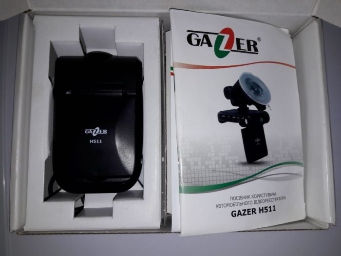 Видеорегистратор Gazer H511 новый
